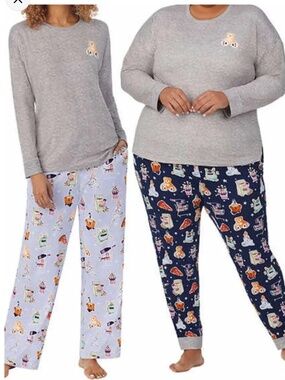 Jane and Bleecker Ladies' 3-piece Pajamas